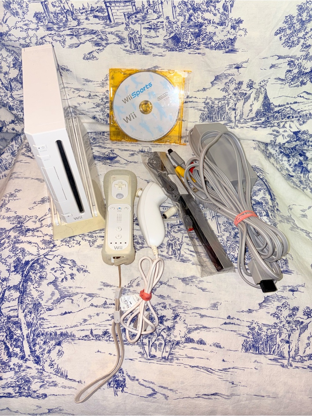 Nintendo Wii RVL-001(JPN) White Console Bundle Tested With Wii Sports(JPN)